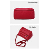 Women's Crossbody Clutch Purses with Soft Strap Square Bag
