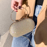 Crystal Evening Bags Wedding Handbags Clutch Purse Female Shoulder Bag