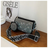 Rhinestone Crossbody Shoulder Bag Crystal Sling Handbag Purse