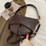 Women's Large-Capacity Shoulder Saddle Bag