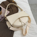 Women's Large-Capacity Shoulder Saddle Bag