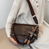 Women's Large-Capacity Shoulder Saddle Bag