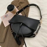 Women's Large-Capacity Shoulder Saddle Bag