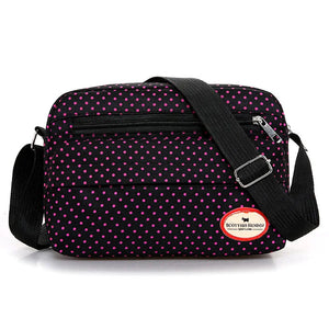 Women's Canvas Shoulder Messenger Bag Crossbody Bag for Middle-aged Women