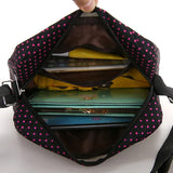 Women's Canvas Shoulder Messenger Bag Crossbody Bag for Middle-aged Women