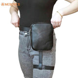 Women's Motorcycle Leg Side Bag Waterproof Shoulder Belt Pouch Hip Fanny Pack