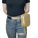 Women's Motorcycle Leg Side Bag Waterproof Shoulder Belt Pouch Hip Fanny Pack