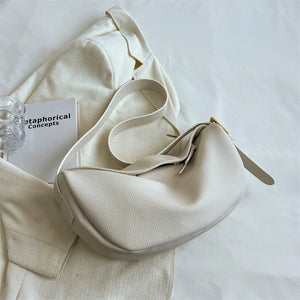 Women's Leather Dumpling Shoulder Bag Crossbody Handbag