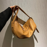 Women's Leather Dumpling Shoulder Bag Crossbody Handbag