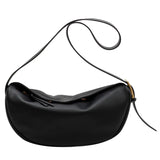 Women's Leather Dumpling Shoulder Bag Crossbody Handbag
