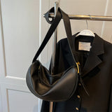 Women's Leather Dumpling Shoulder Bag Crossbody Handbag