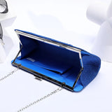 Women's Evening Bag Small Chain Wedding Sequin Clutch Bag Silver Shoulder Bag