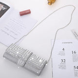 Women's Evening Bag Retro Clutch Crystal Rhinestone Handbag