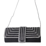 Women's Evening Bag Retro Clutch Crystal Rhinestone Handbag