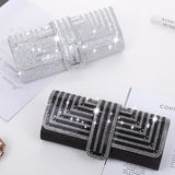 Women's Evening Bag Retro Clutch Crystal Rhinestone Handbag