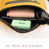 Women's PU Leather Fanny Pack Waist Bag Handbag