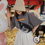 Canvas Waist Pack Shoulder Bag for Women