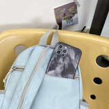 Women's Waterproof Nylon Backpack Anti-theft Lightweight Shoulder Bag