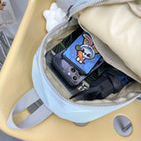 Women's Waterproof Nylon Backpack Anti-theft Lightweight Shoulder Bag