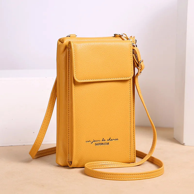 Women's Crossbody Purse Cell Phone Bag Large Capacity Shoulder Wallet