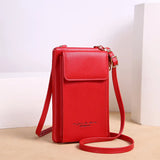 Women's Crossbody Purse Cell Phone Bag Large Capacity Shoulder Wallet