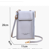 Women's Crossbody Purse Cell Phone Bag Large Capacity Shoulder Wallet