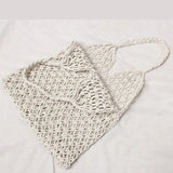 Knitted Beach Bag Large Summer Tote