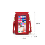 Women's Touch Screen Phone Bag Ladies Purse Wallet