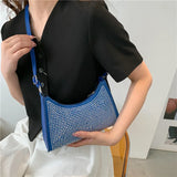 Women's Diamond Shoulder Messenger Bag Crossbody Handbag