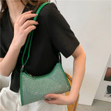 Women's Diamond Shoulder Messenger Bag Crossbody Handbag