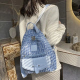 Women's Canvas Backpacks Preppy Style School Backpack