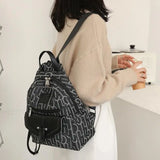 Women's Canvas Backpacks Preppy Style School Backpack