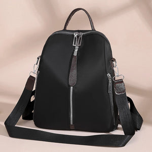 Solid Color Backpack Purse Women's Casual Medium Size