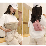 Women's Chest Bag Fanny Pack Waterproof Waist Bag Crossbody Bag