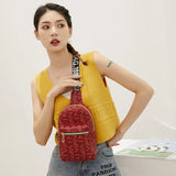 Women's Waterproof Chest Bag PU Messenger Travel Shoulder Phone Waist Wallet