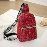 Women's Waterproof Chest Bag PU Messenger Travel Shoulder Phone Waist Wallet