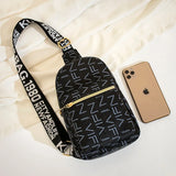 Women's Waterproof Chest Bag PU Messenger Travel Shoulder Phone Waist Wallet