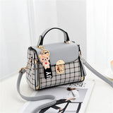 Women's Square Crossbody Bag Messenger Handbag Shoulder Clutch