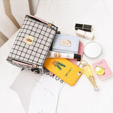 Women's Square Crossbody Bag Messenger Handbag Shoulder Clutch