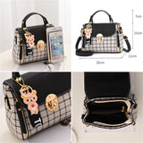 Women's Square Crossbody Bag Messenger Handbag Shoulder Clutch