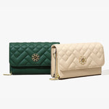 Women's Embroidery Mobile Phone Bags Solid Shoulder Messenger Bags