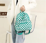 Sweet Oxford Cloth Backpack Lightweight Travel School Bag