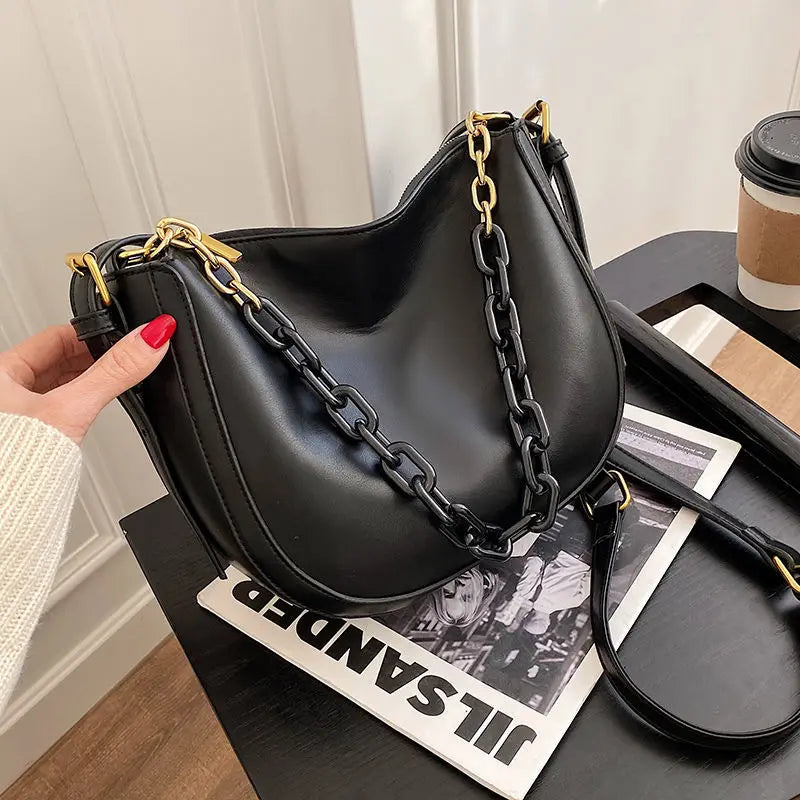 Women's Crossbody Bag Pu Leather Shoulder Handbags Shopping Bags