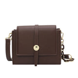 Women's PU Leather Shoulder Bag with Adjustable Strap