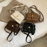 Women's PU Leather Shoulder Bag - Adjustable Strap