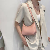 Women's Retro PU Leather Shoulder Bag Casual Hobos Handbag