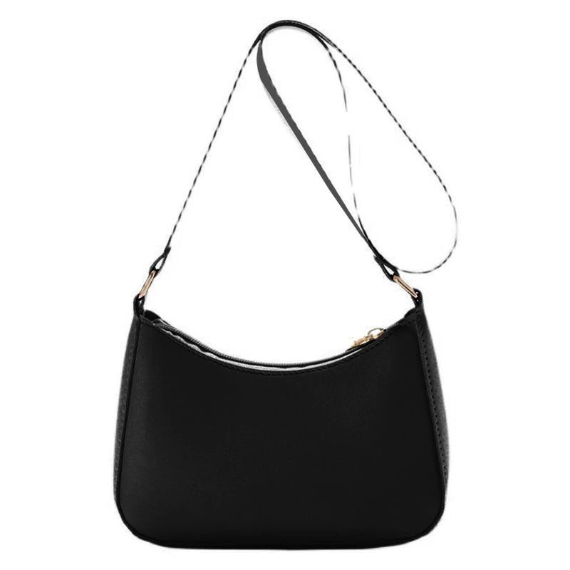 Women's Retro PU Leather Shoulder Bag Casual Hobos Handbag