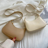 Women's Retro PU Leather Shoulder Bag Casual Hobos Handbag