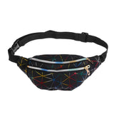 Women's Laser Belt Bags Waist Packs Fanny Pack Make-up Pouch