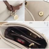 Women's Leather Shoulder Bag Small Crossbody Messenger Handbag